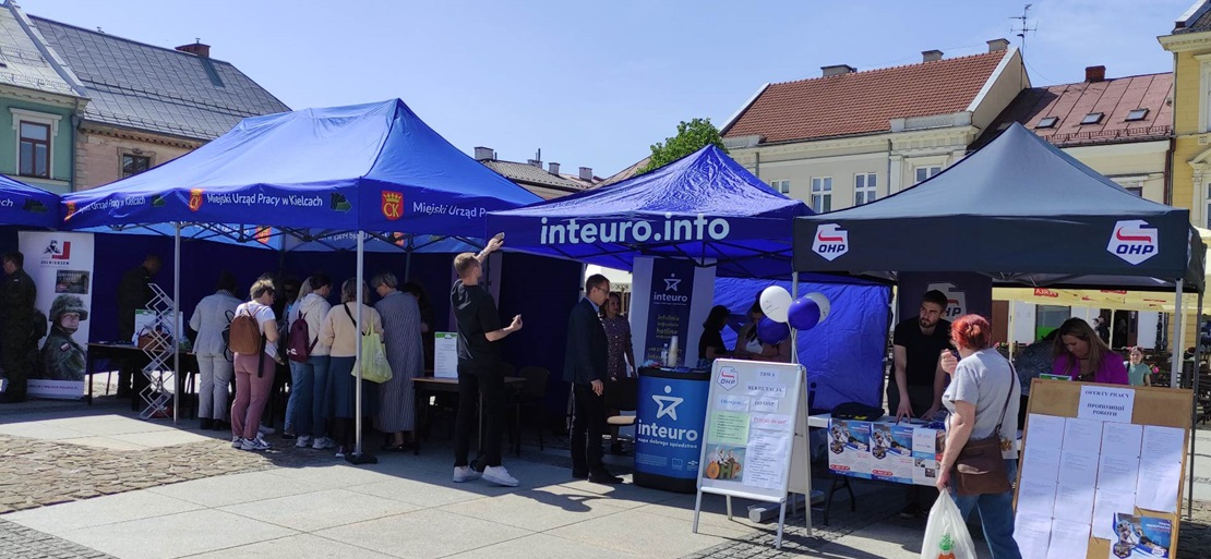 5 September - Job fair on the main square in Kielce