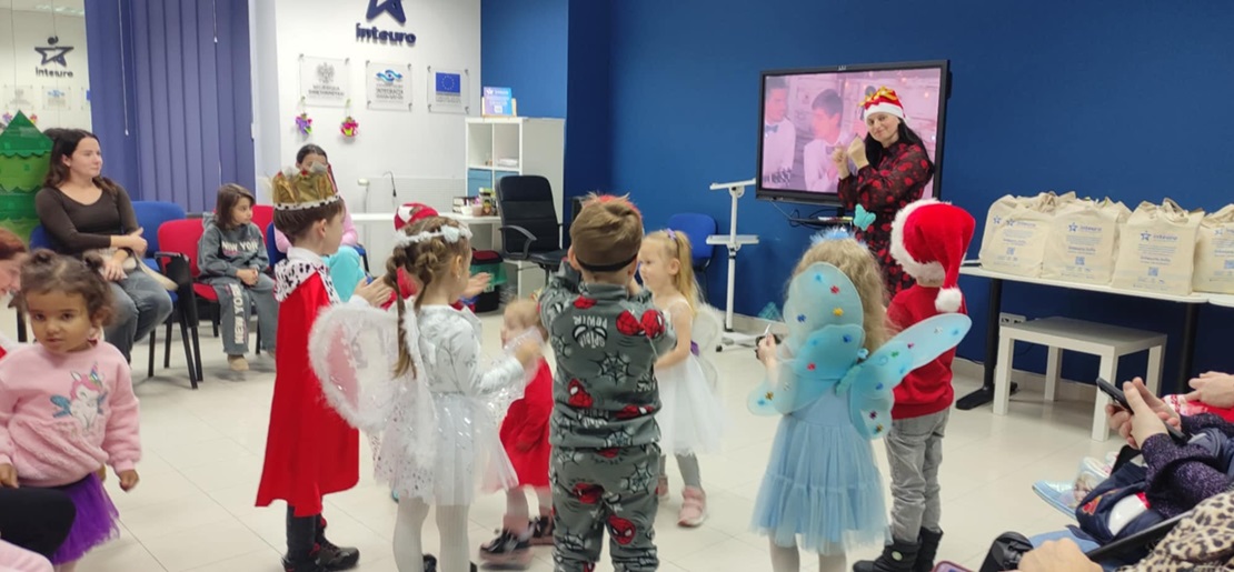 Santa Claus Visited the Youngest Guests at the INTEURO Foreigners’ Integration Center!