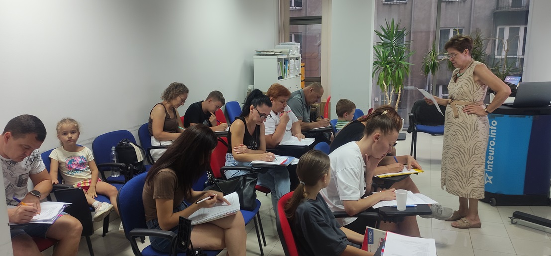 Free Polish language courses at the INTEURO Centre for Integration of Foreigners